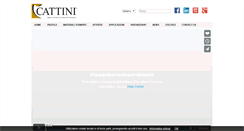 Desktop Screenshot of cattini.it